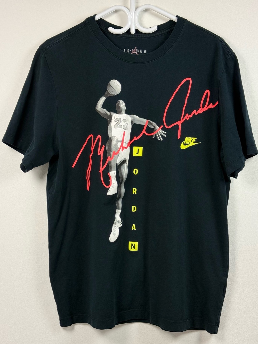 Nike Jordan Black Michael Jordan Graphic T-Shirt size Large